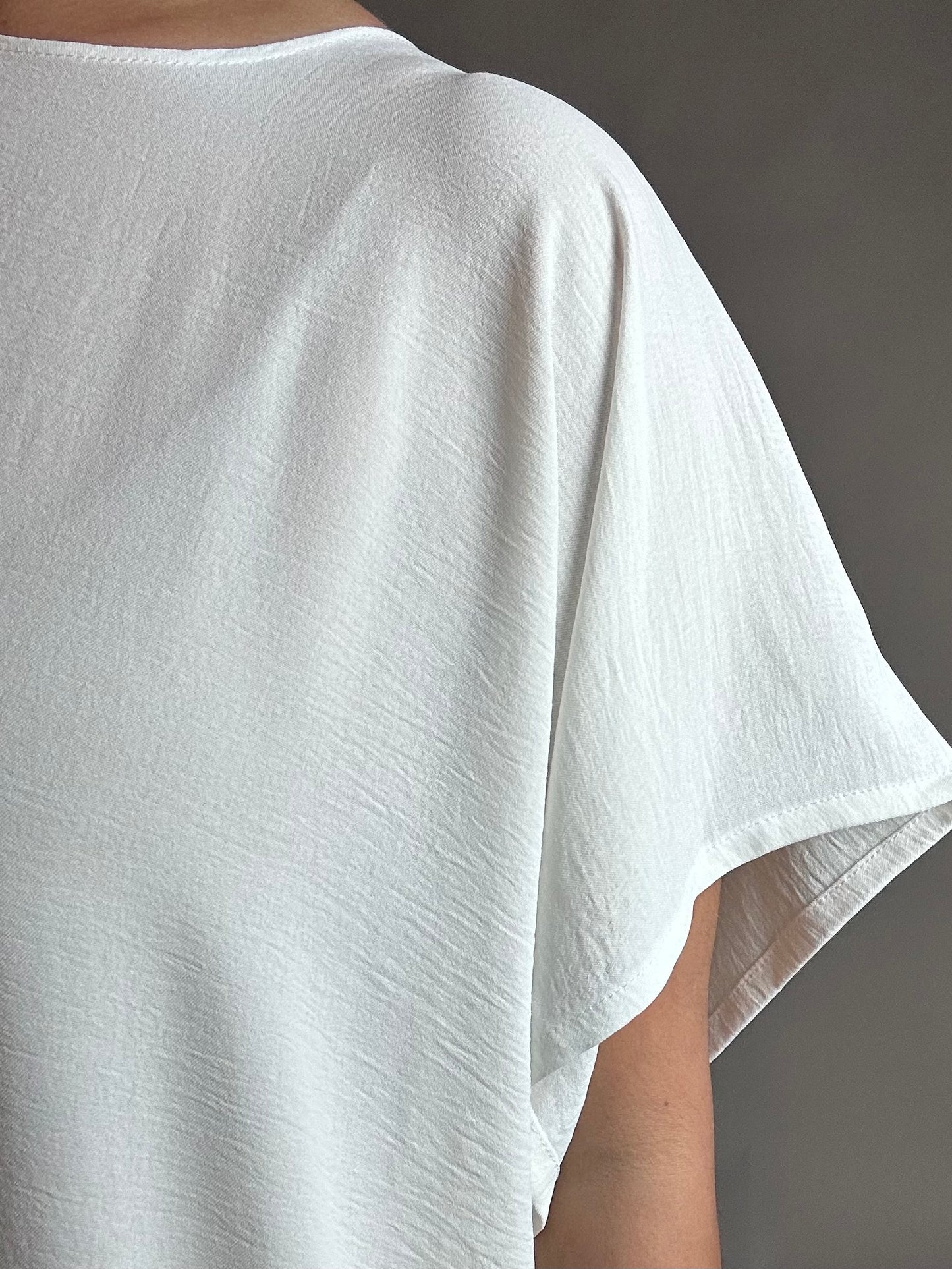 White inner slip dress